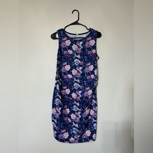 Pink Blush Floral Maternity Dress